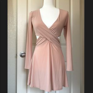 Pink/Nude Forever 21 Dress